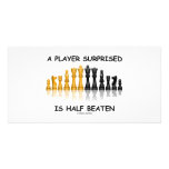 A Player Surprised Is Half Beaten (Chess Attitude) Photo Cards
