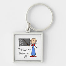 A Plus Teacher Keychains