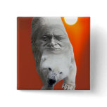 A polar bears sacredness and plight pin