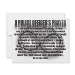A POLICE OFFICER'S PRAYER invitations