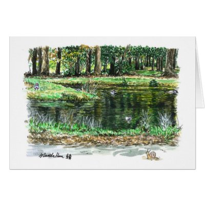 A pond for ducks by eunchunghan