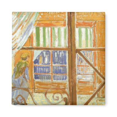 A Pork Butcher's Shop Window by Vincent van Gogh by MasterpieceCafe