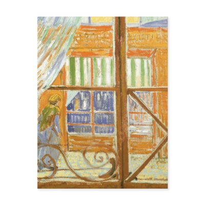 A Pork Butcher's Shop Window by Vincent van Gogh by MasterpieceCafe