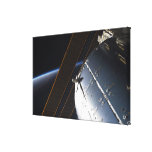 A portion of the International Space Station Gallery Wrapped Canvas