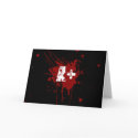 A positive Blood Type for Vampires & Zombies cards