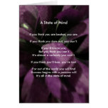 A Positive State of Mind Greeting Cards