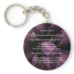 A Positive State of Mind Key Chains