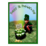 A Pot O' Beer at the of the Rainbow! Cards