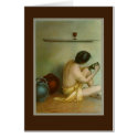 A POTTER THUMPING HIS WET CLAY on Cards