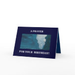 A PRAYER FOR YOUR BIRTHDAY GREETING CARD