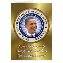 A President Obama Christmas Card