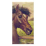 A Prince of the Blood by Currier & Ives Horse Head Picture Card