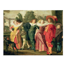A Promenade in the Garden, c.1623 Post Cards