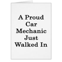 A Proud Car Mechanic Just Walked In