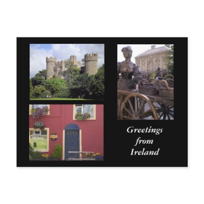 A pub, a castle, and a maid postcard by ashroc