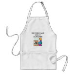 a pun for writers aprons