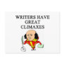 a pun for writers postcard