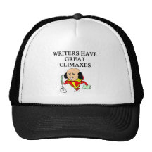 a pun for writers trucker hats