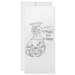 A Puppy, Not a Guppy bag of guppies rack cards