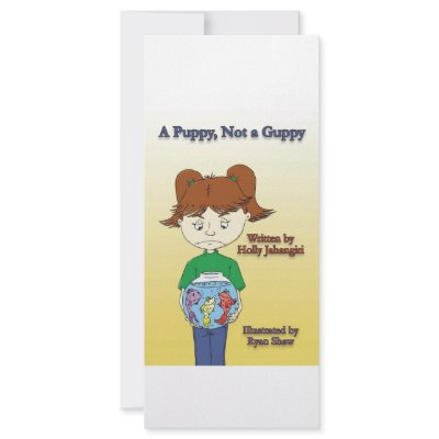 A Puppy Not A Guppy cover Custom Rack Cards by 4RV_Publishing