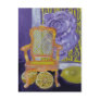 A PURPLE ROSE IN PARIS POST CARD