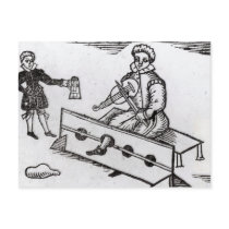 A Purse Snatcher in the Stocks Post Card