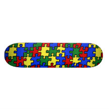 A Puzzle Skateboard