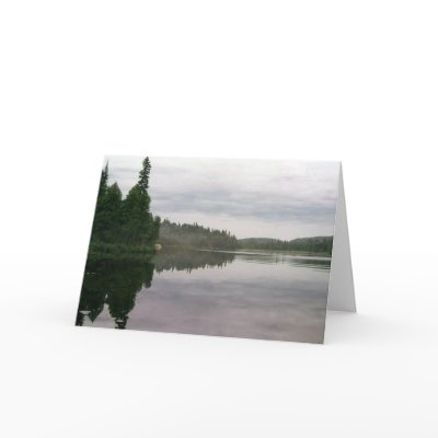A Quiet Lake Card by kchwxdr