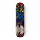 A Rainbow Of Butterflies Fairy Skateboard