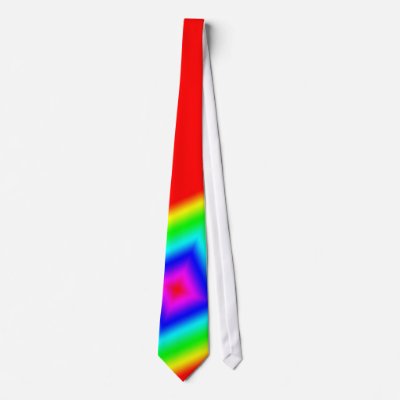 A Rainbow Tie!  Click to ZOOM in on this one! by Jubal1