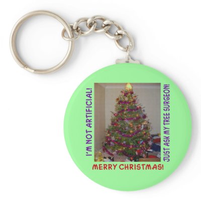A Real Christmas Tree Keychains by funnyjokes