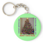A Real Christmas Tree keychains