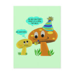 A Real Fun-Guy Mushroom Cartoon