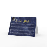 A really Silent Night greeting card