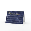 A really Silent Night greeting card