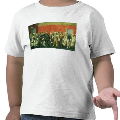 A Reception in the Embassy of Teheran, 1830s Shirt by bridgemanart