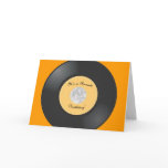 A RECORD BIRTHDAY PHOTO INVITE cards
