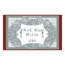 A Rich Blood Merlot Rectangular Stickers