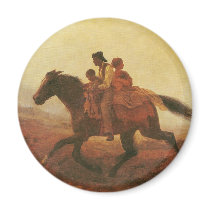 A Ride for Liberty The Fugitive Slaves by Johnson Fridge Magnet