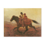 A Ride for Liberty The Fugitive Slaves by Johnson Postcard