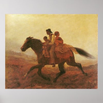 A Ride for Liberty The Fugitive Slaves by Johnson Poster by TheArts