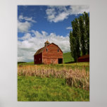 A ride through the farm country of Palouse Posters