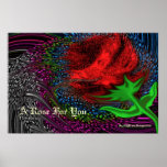 A Rose For You Poster posters