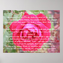 A Rose That Once Stood Alone Poster