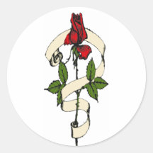 A Rosey Sticker