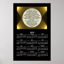 A Round Tuit calender ~ print