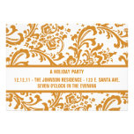 A ROYAL DAMASK HOLIDAY INVITATION