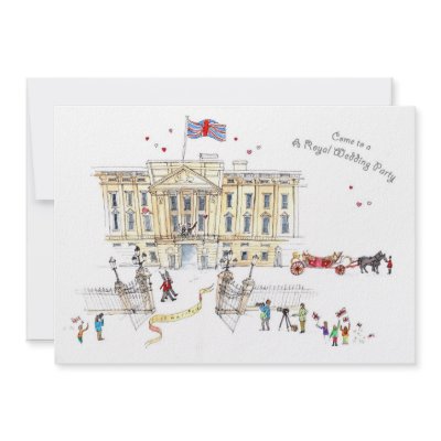 A Royal Wedding party invite by Saranunan