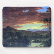 A rural home by Frederick Edwin Church mousepads
