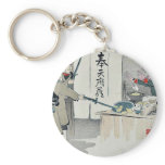 A Russian soldier protests by Kobayashi,Kiyochika Keychain